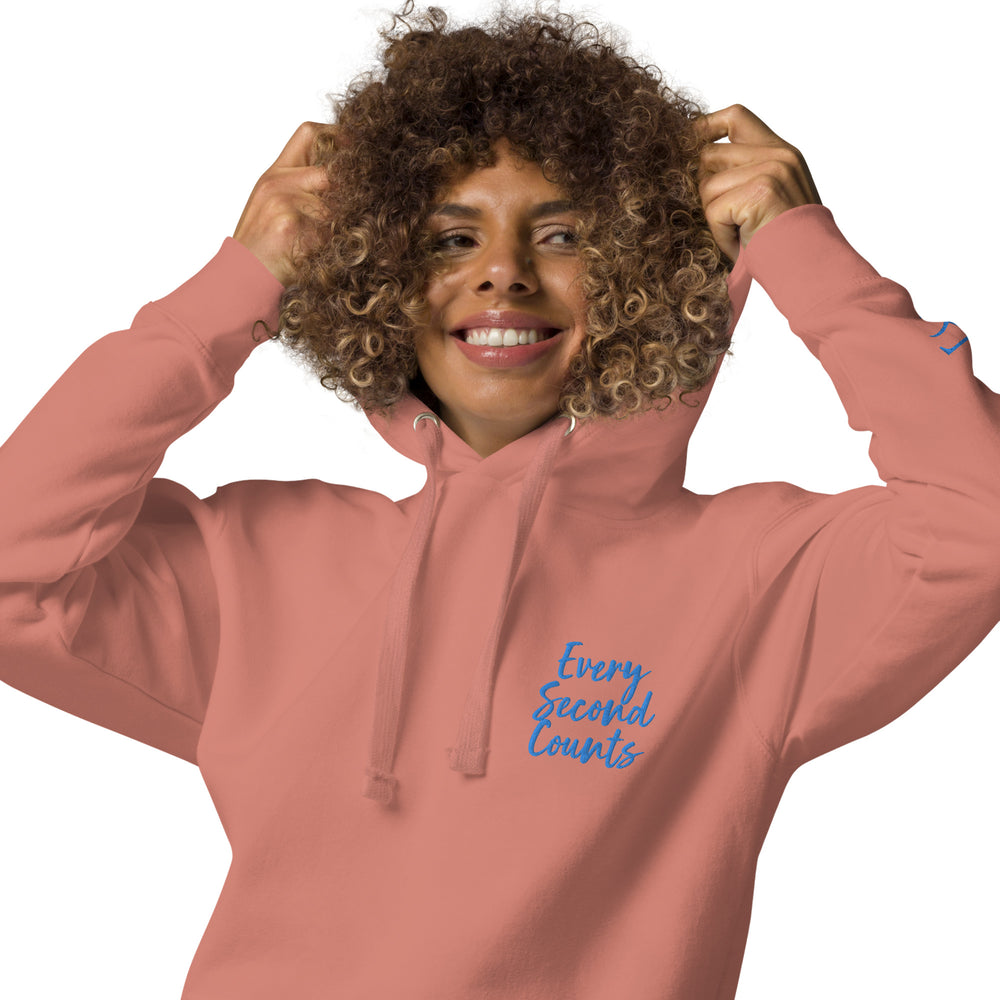 Every Second Counts unisex hoodie
